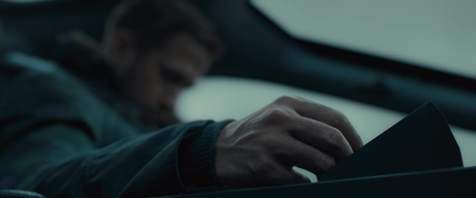 BladeRunner 2049 Image: K asleep at the wheel