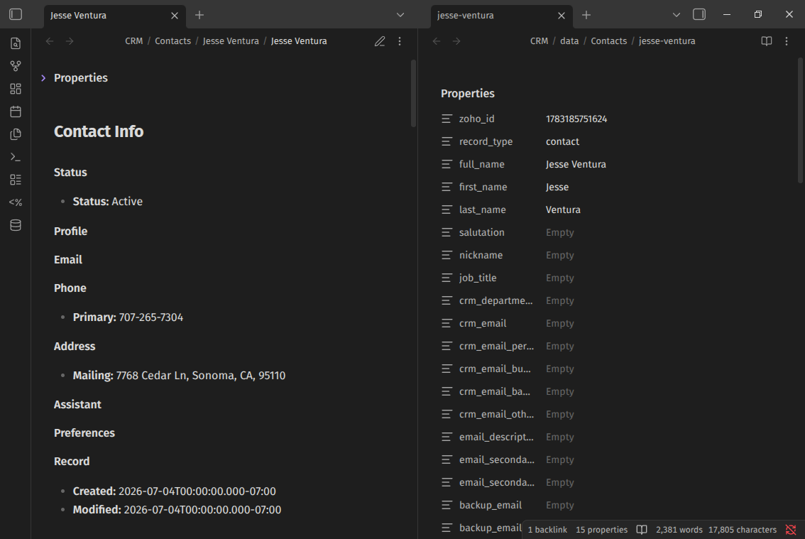 crm-obsidian-splitscreen-display-data